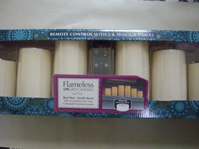 Flameless Candl 6pk Led Candles Ledキャンドル6個入 コストコで在庫番