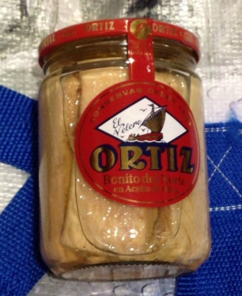 豪華な オルティス キハダマグロのオリーブ油漬け 瓶 鮪