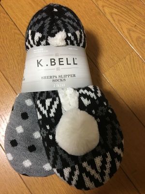 K.BELL スリッパソックス 2P