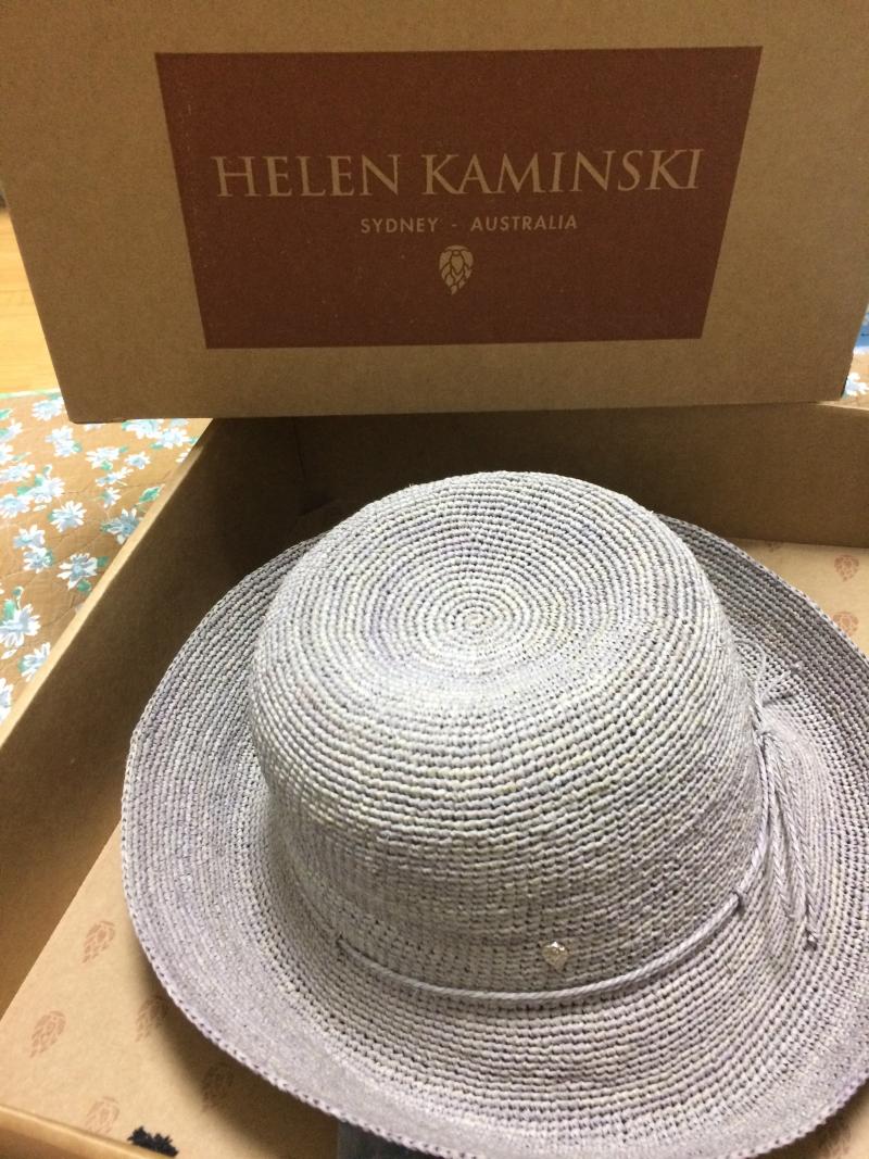 ヘレンカミンスキー　麦わら帽子　Delphina ラフィアハットありがとうございます