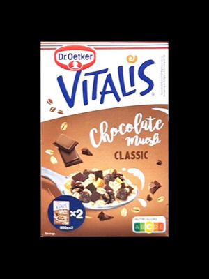 DR.OETKER VITALIS ミューズリー チョコレートフレーバー