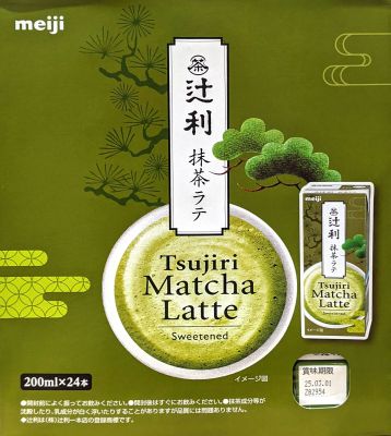 明治 辻利抹茶ラテ